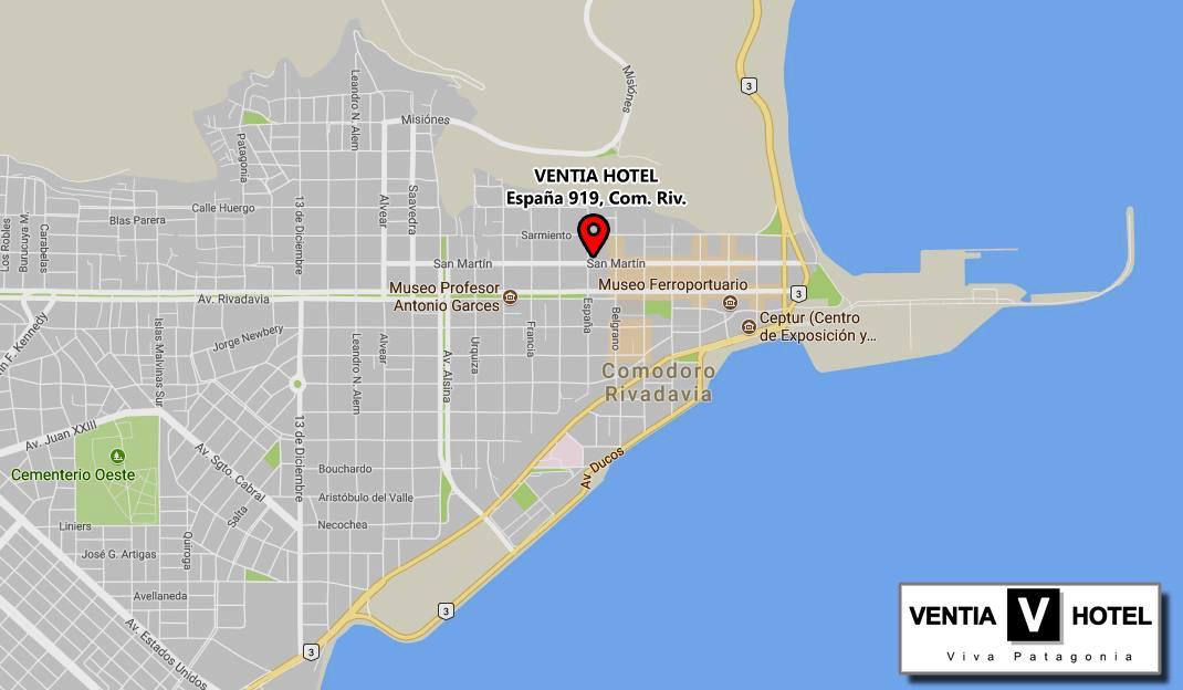 Hotel Urbano Ventia Comodoro Rivadavia Luaran gambar